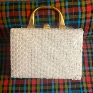 RODO woven wicker handbag